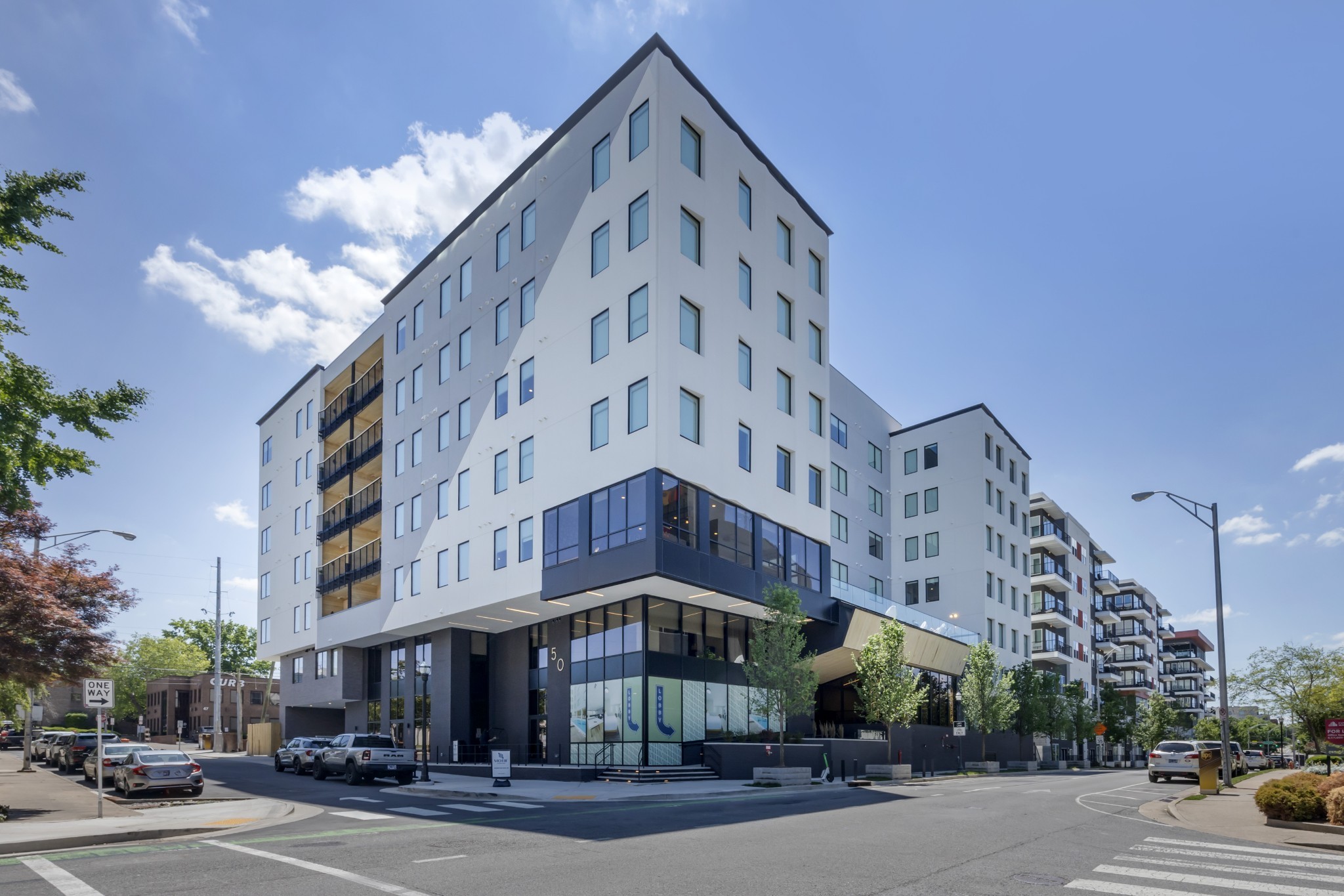 50 Music Square West, Unit 114 Nashville, TN 37203 - Photo 1 of 83 a view of a building and a street