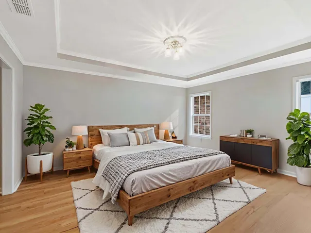 a view of a house with swimming pool and porch with furniture