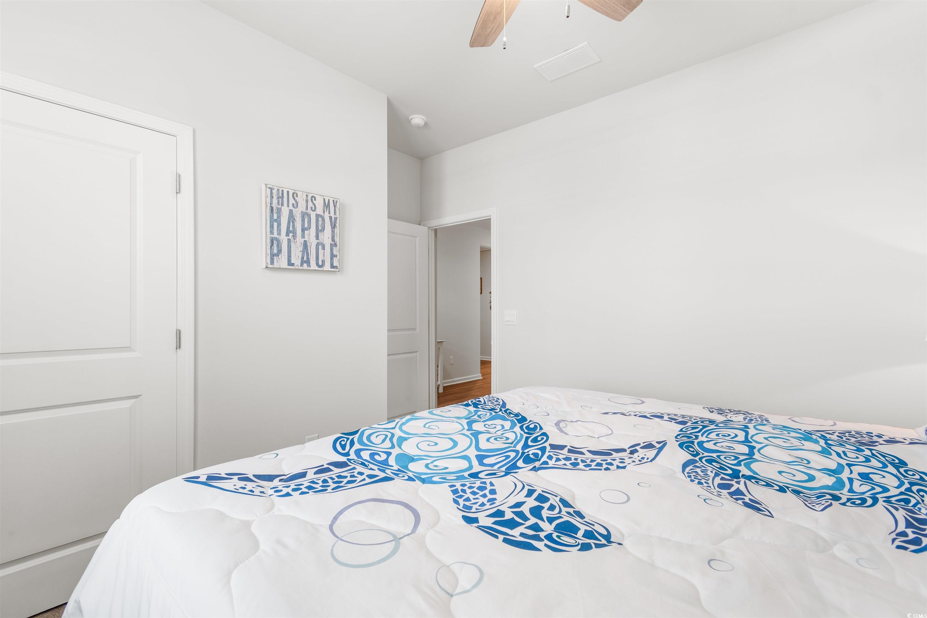 2438 Polaris Path Myrtle Beach, SC 29577 - Photo 21 of 40 Bedroom with a ceiling fan
