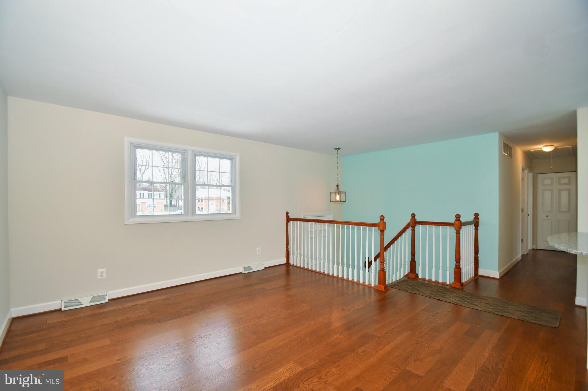 211 Chell Road Joppa, MD 21085 - Photo 3 of 38 "Seafoam aqua" walls in Stairwell & Kitchen