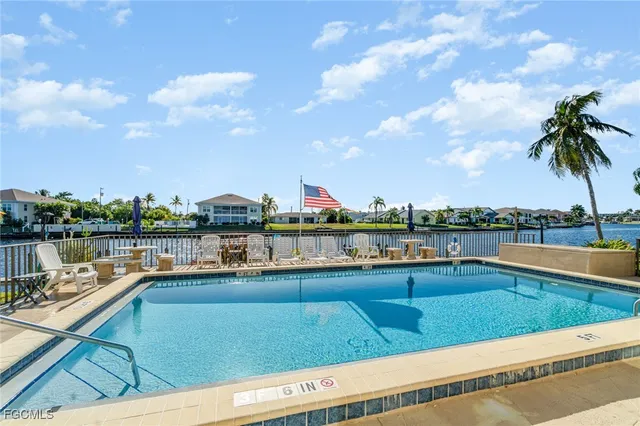 a view of a lake from a balcony