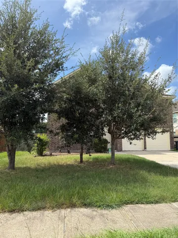 a huge green field with lots of trees