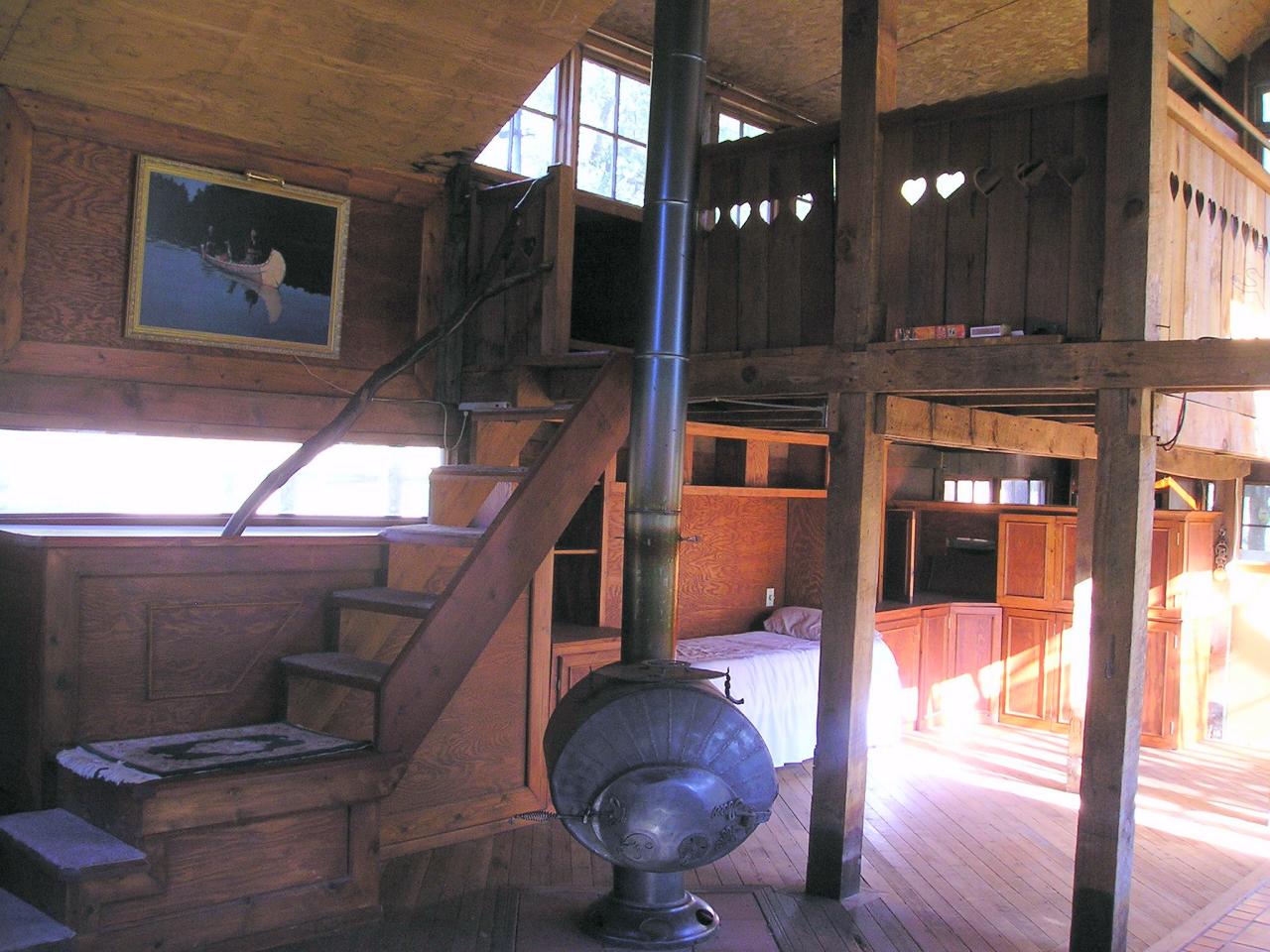 8623 Zogg Mine Road Igo, CA 96047 - Photo 4 of 22 View from livingroom to loft