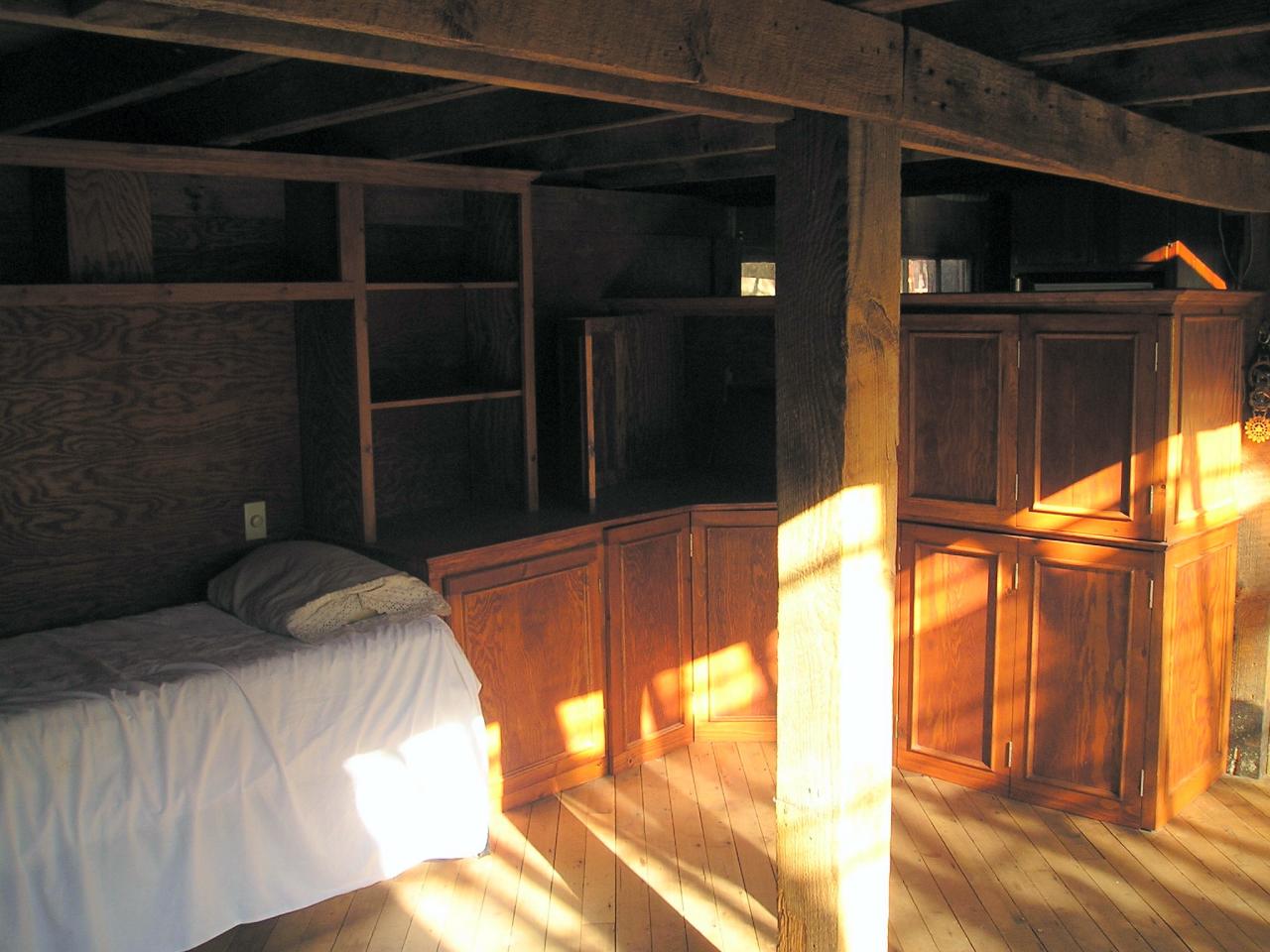 8623 Zogg Mine Road Igo, CA 96047 - Photo 5 of 22 Bdrm area under loft w/ built in cabinet