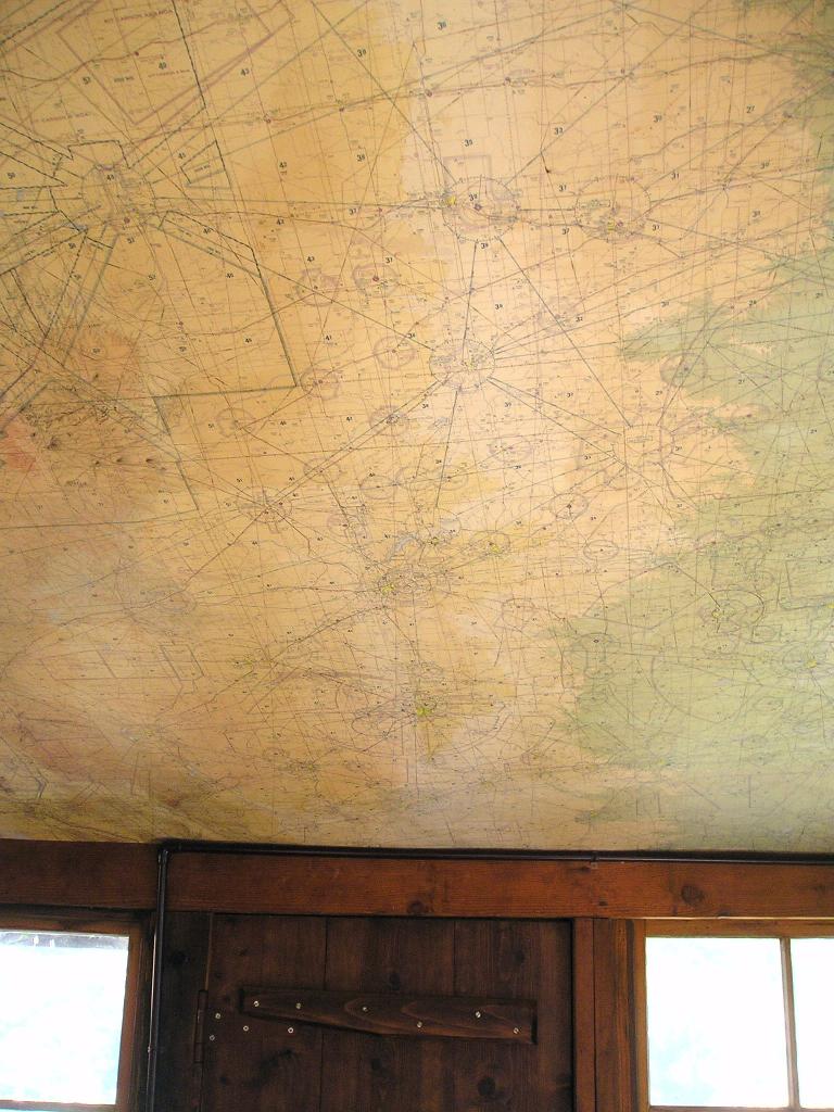 8623 Zogg Mine Road Igo, CA 96047 - Photo 8 of 22 Kitchen ceiling with a map