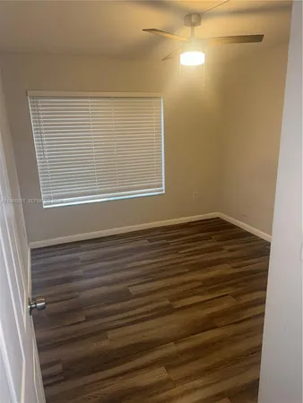 a view of small space with racks on the wall