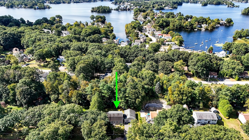 102 Lower Gore Road Webster, MA 01570 - Photo 5 of 40 an aerial view of house with yard and outdoor seating