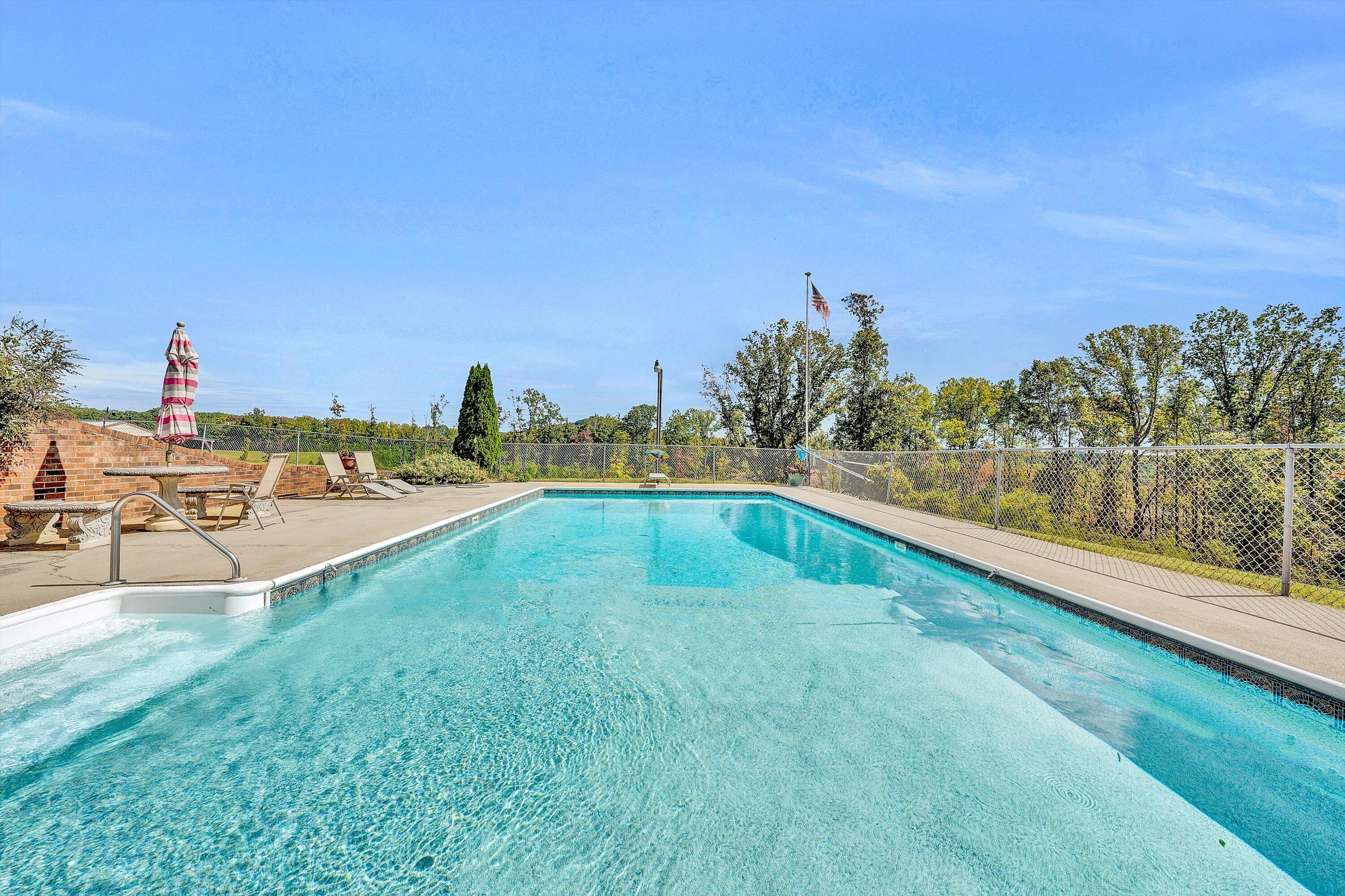 1117 Bouldin Road Ridgeway, VA 24148 - Photo 49 of 70 a view of a swimming pool with a yard