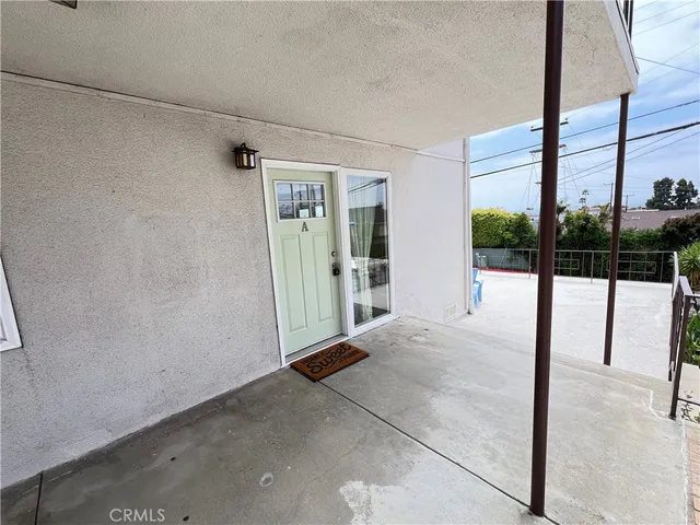 a view of a room with window