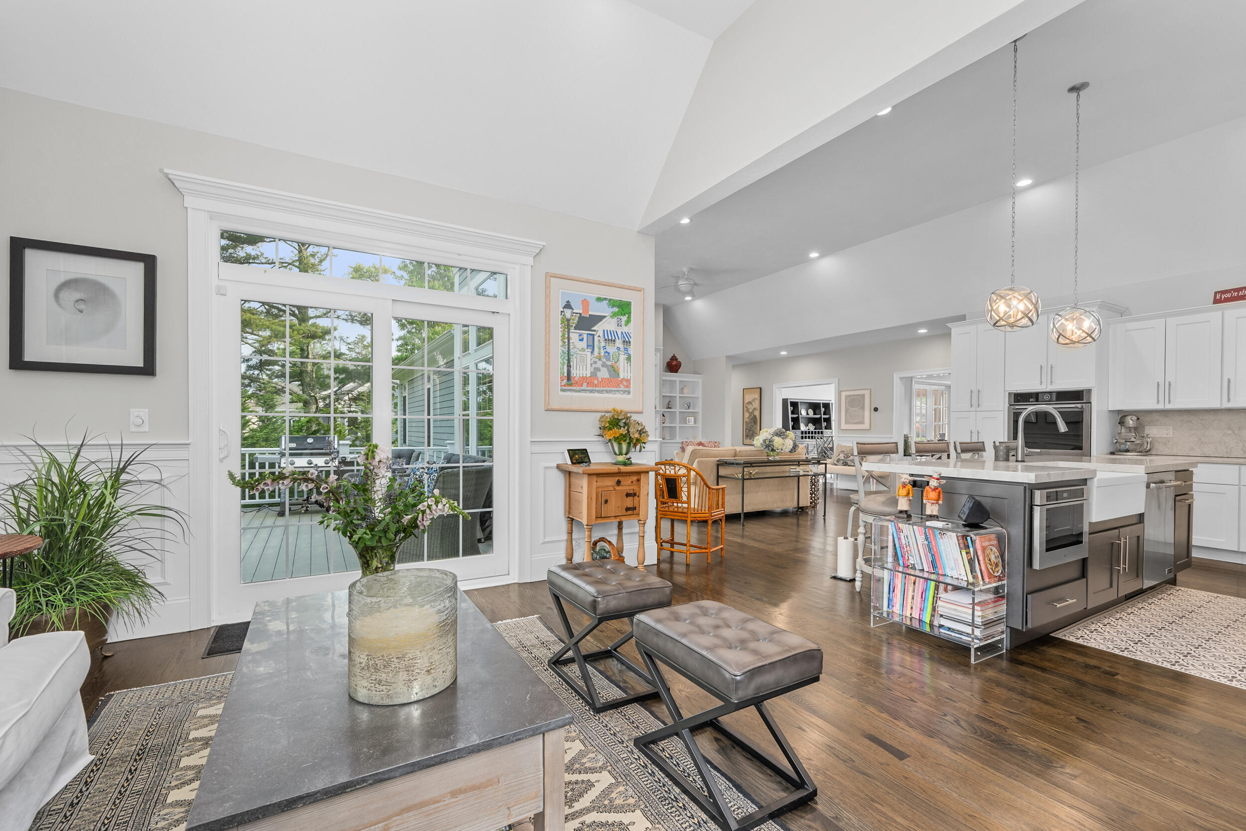 22 Camden Lane Mashpee, MA 02649 - Photo 18 of 46 a living room with furniture and a potted plant
