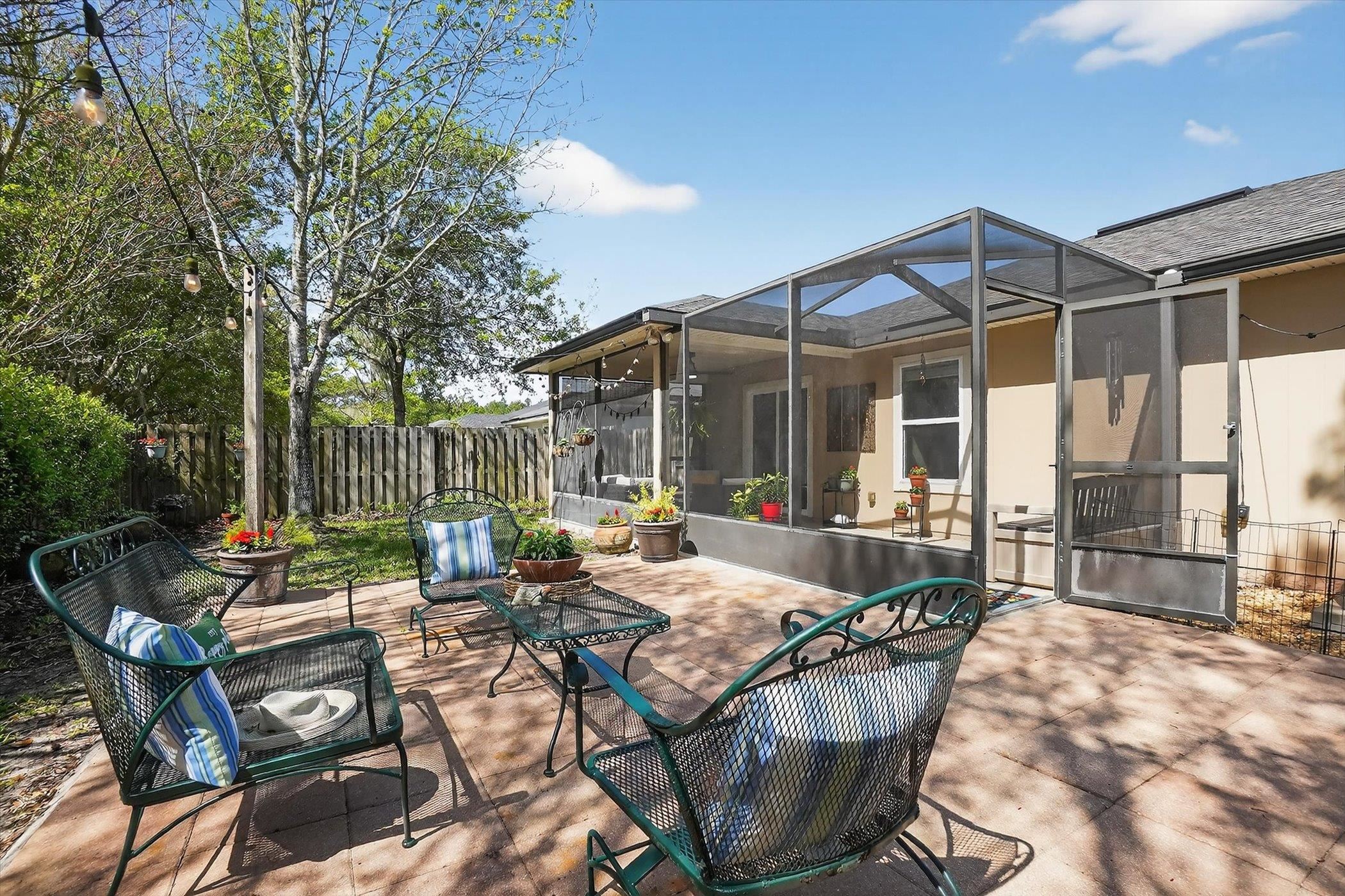 137 Fallen Timber Way St. Augustine, FL 32084 - Photo 4 of 45 View of patio / terrace with a sunroom and glass enclosure