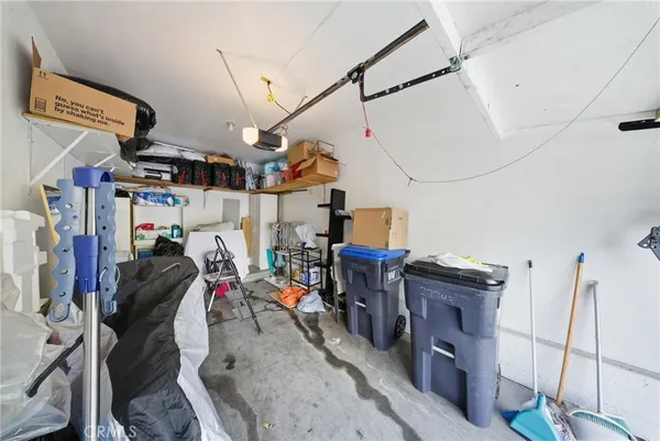 a view of storage and utility room