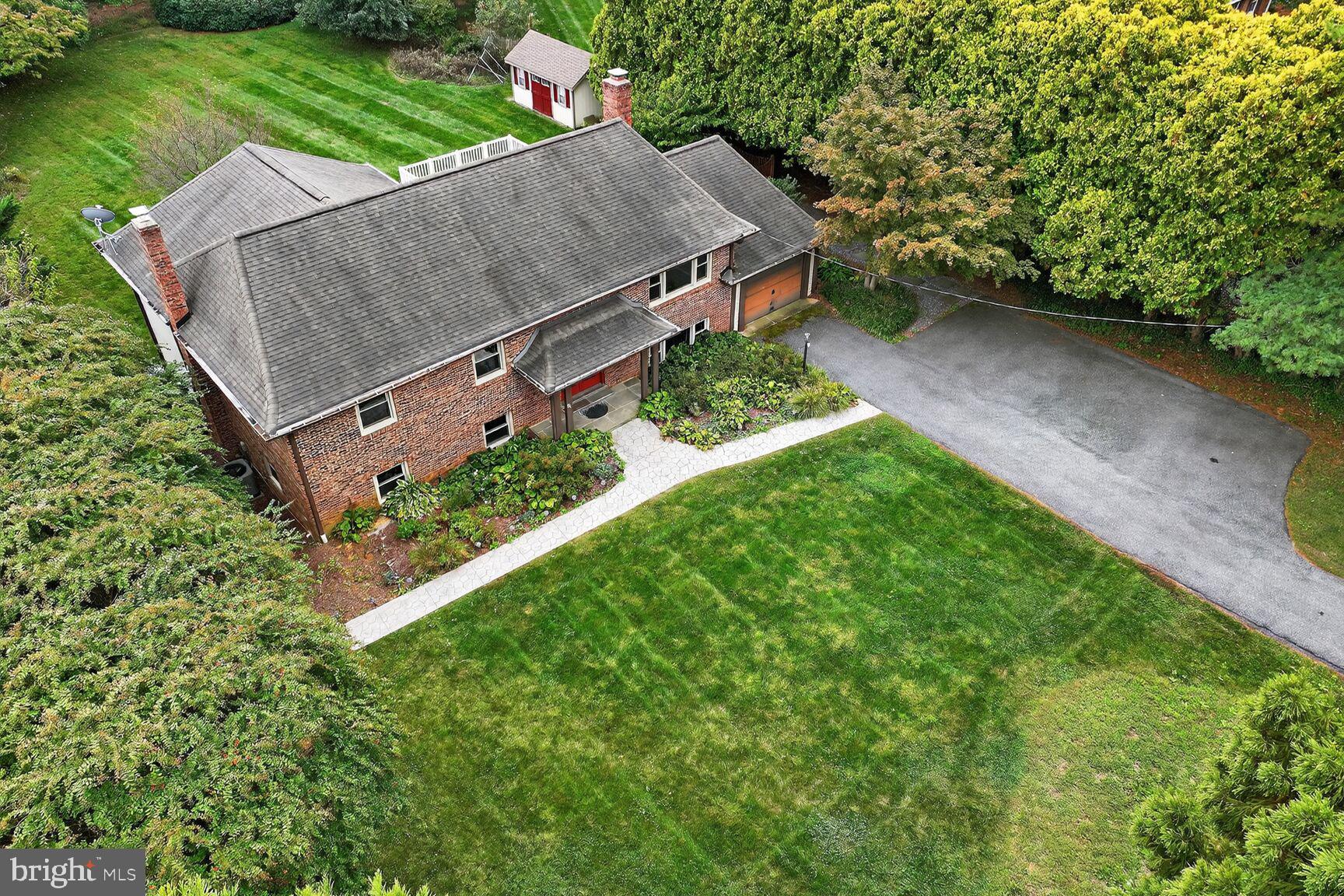 12512 West Old Baltimore Road Boyds, MD 20841 - Photo 29 of 32 Aerial view of front yard