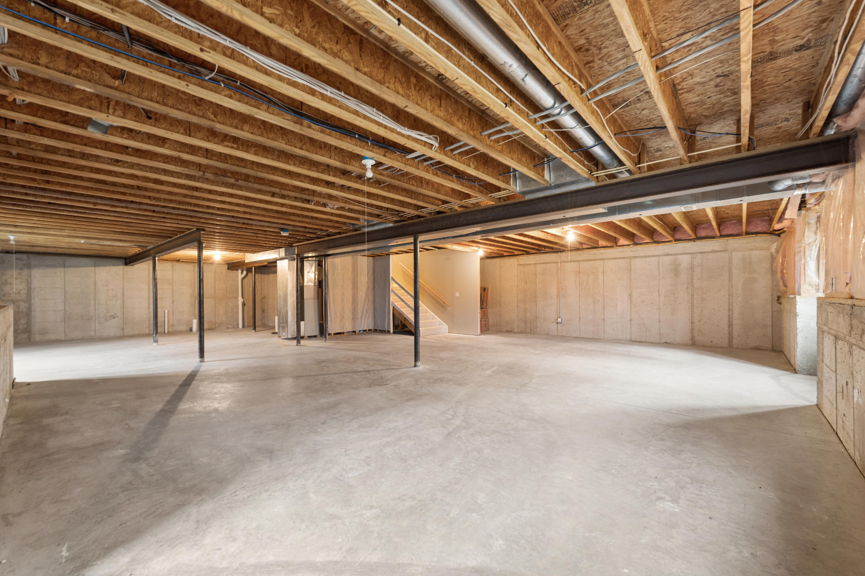 91 Potawatomi Road, Unit L 111 Williams Bay, WI 53191 - Photo 12 of 17 Full unfinished basement