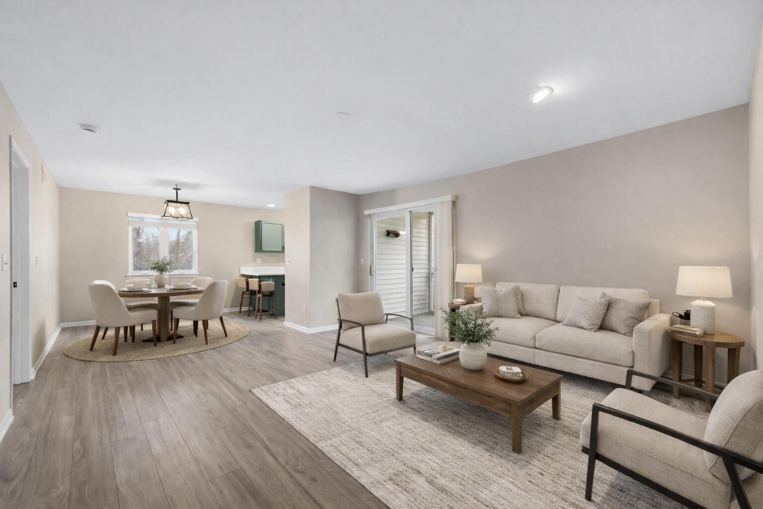 91 Potawatomi Road, Unit L 111 Williams Bay, WI 53191 - Photo 2 of 17 Spacious living room