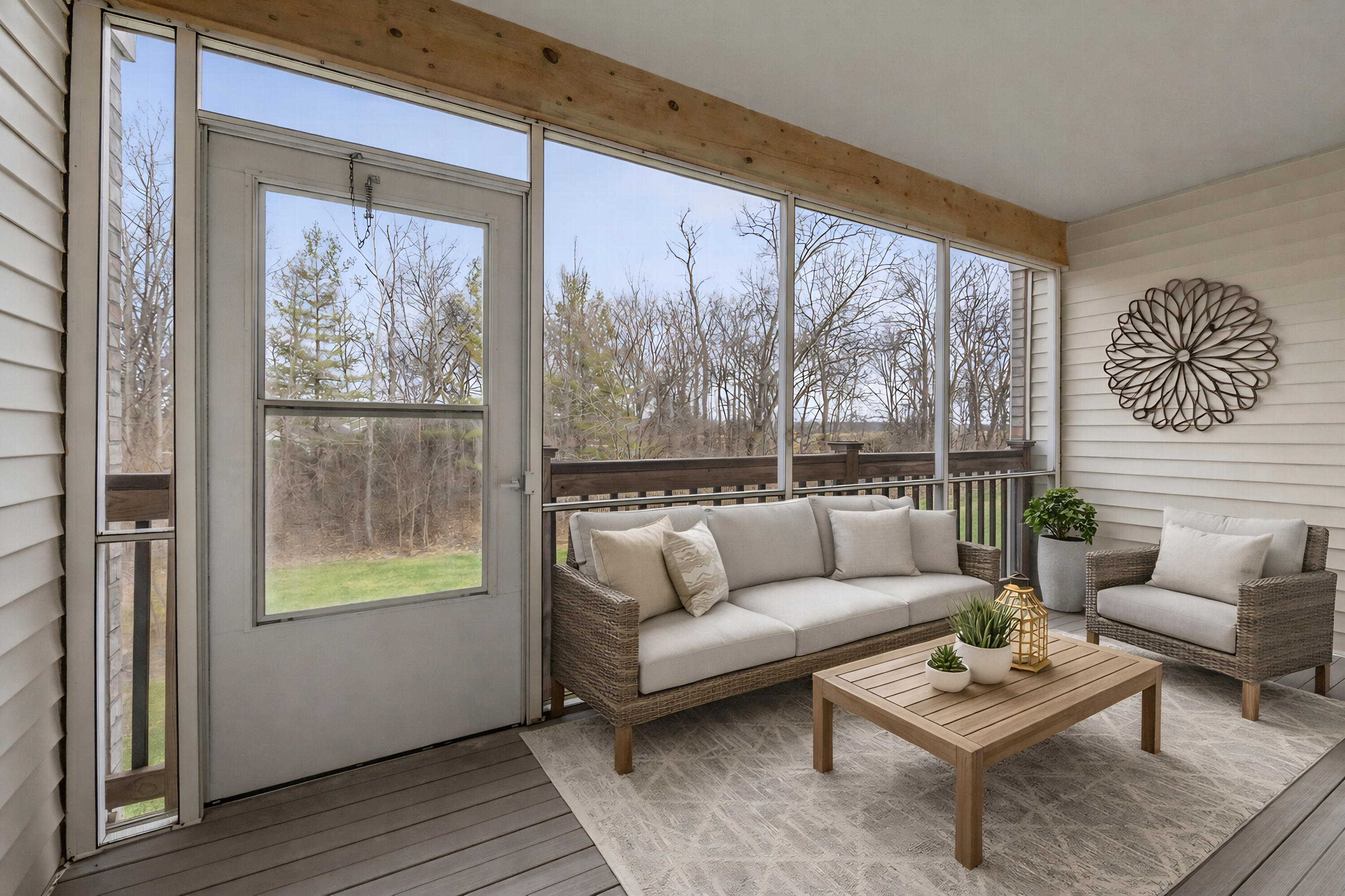 91 Potawatomi Road, Unit L 111 Williams Bay, WI 53191 - Photo 5 of 17 Fabulous screened in porch