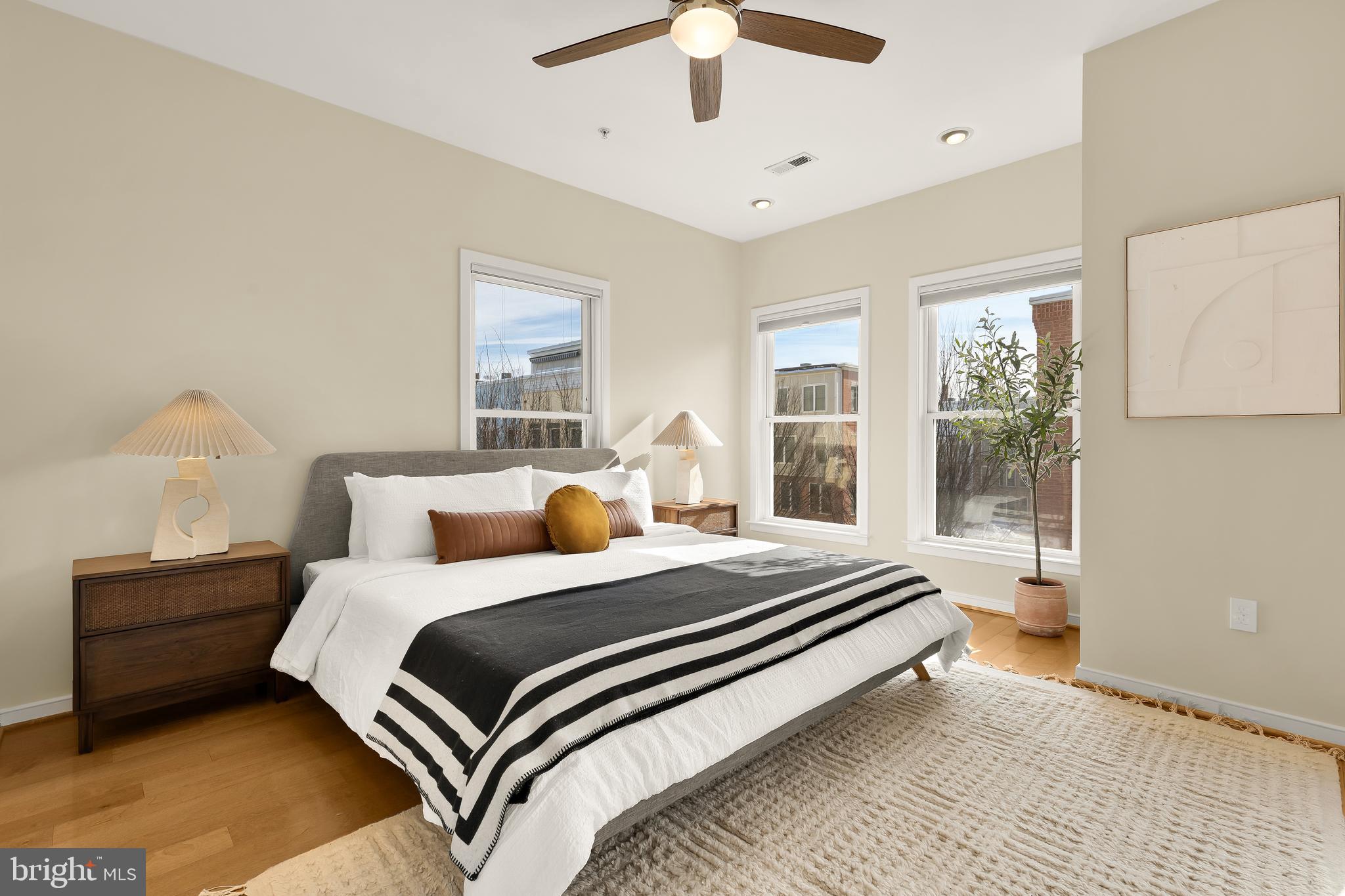 907 3rd Place Southeast Washington, DC 20003 - Photo 17 of 38 Primary suite w king bed