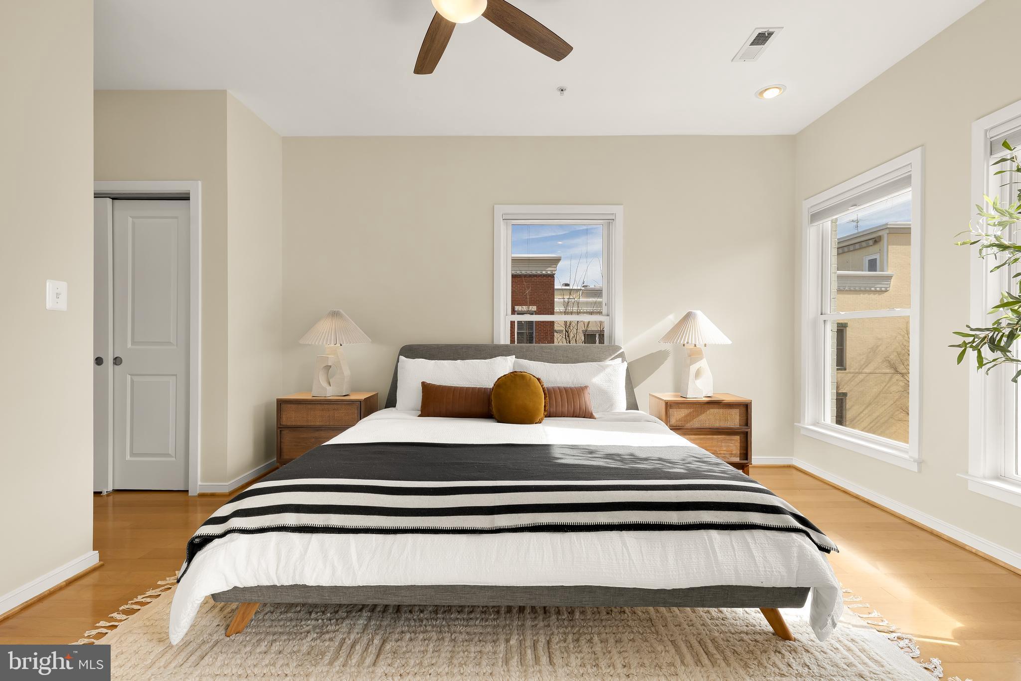 907 3rd Place Southeast Washington, DC 20003 - Photo 18 of 38 Primary suite w king bed