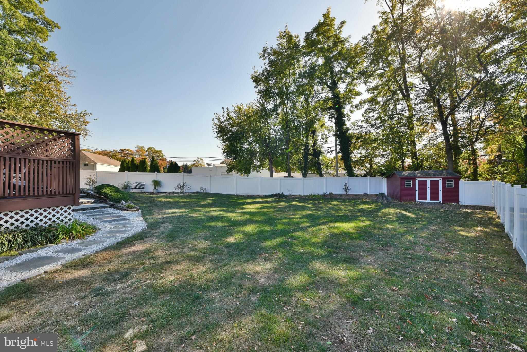 314 Ogden Place Springfield, PA 19064 - Photo 40 of 48 Yard Completely Fenced