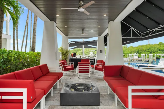 a outdoor living space with furniture and garden view