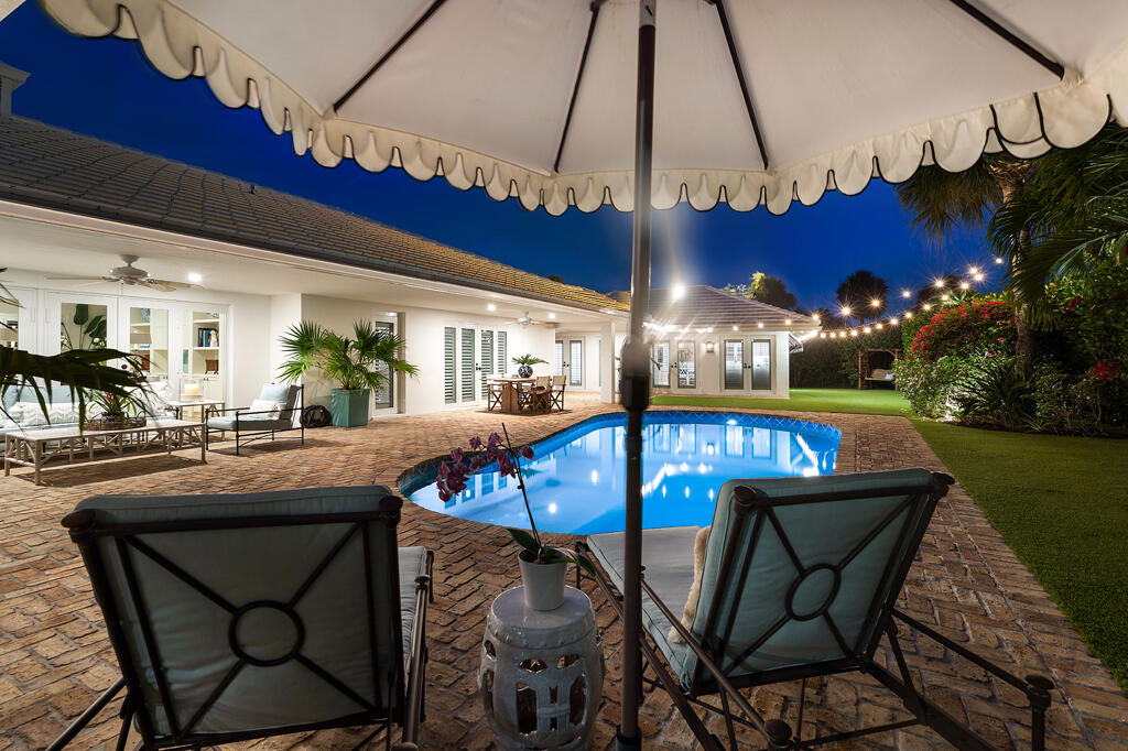 999 Elderberry Way Boca Raton, FL 33486 - Photo 14 of 65 Twilight Patio / Pool