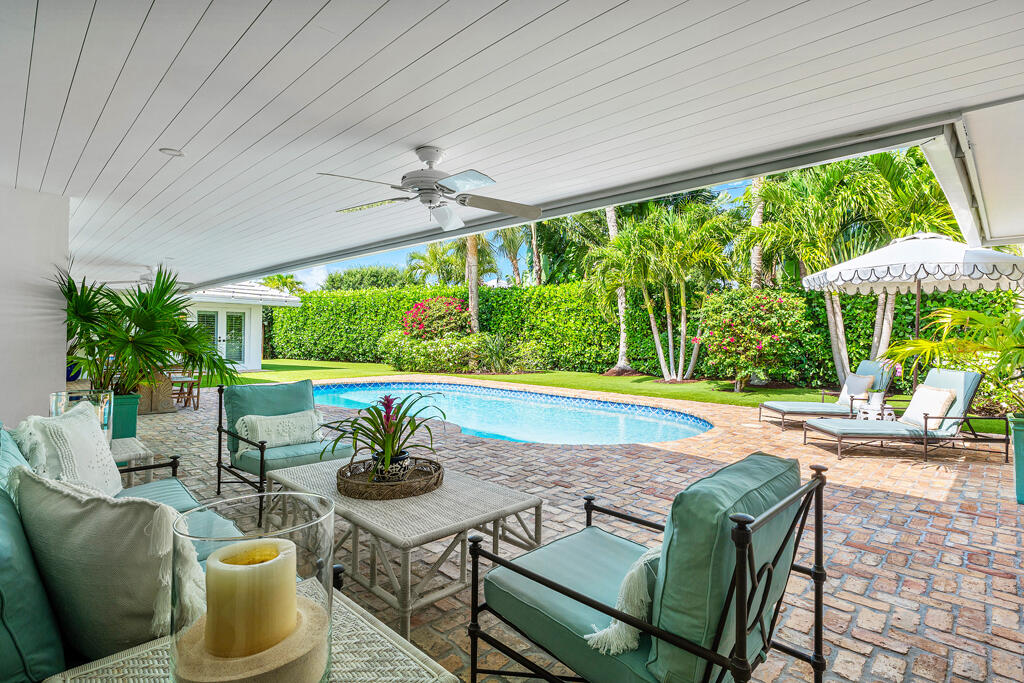 999 Elderberry Way Boca Raton, FL 33486 - Photo 8 of 65 Covered Patio Area w/ T&G Ceiling
