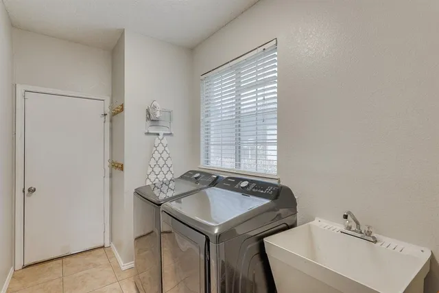 a bathroom with a sink and a tub