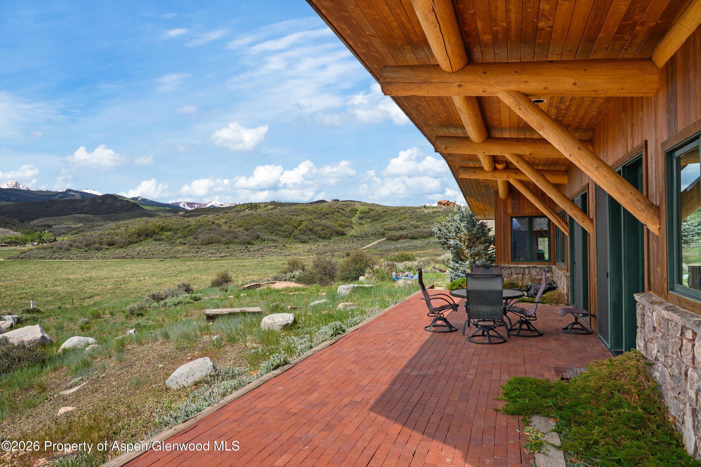 115 Rural Mountain Road Snowmass, CO 81654 - Photo 13 of 37 BrickDeckWIthOverHang