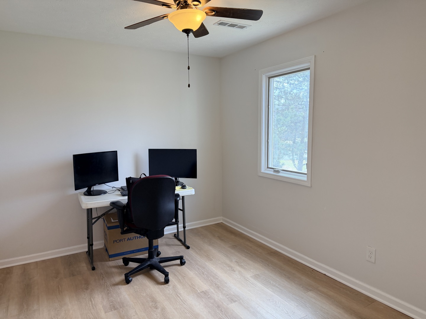 903 North Linden Street, Unit 28 Normal, IL 61761 - Photo 12 of 18 a view of a workspace with furniture and a window