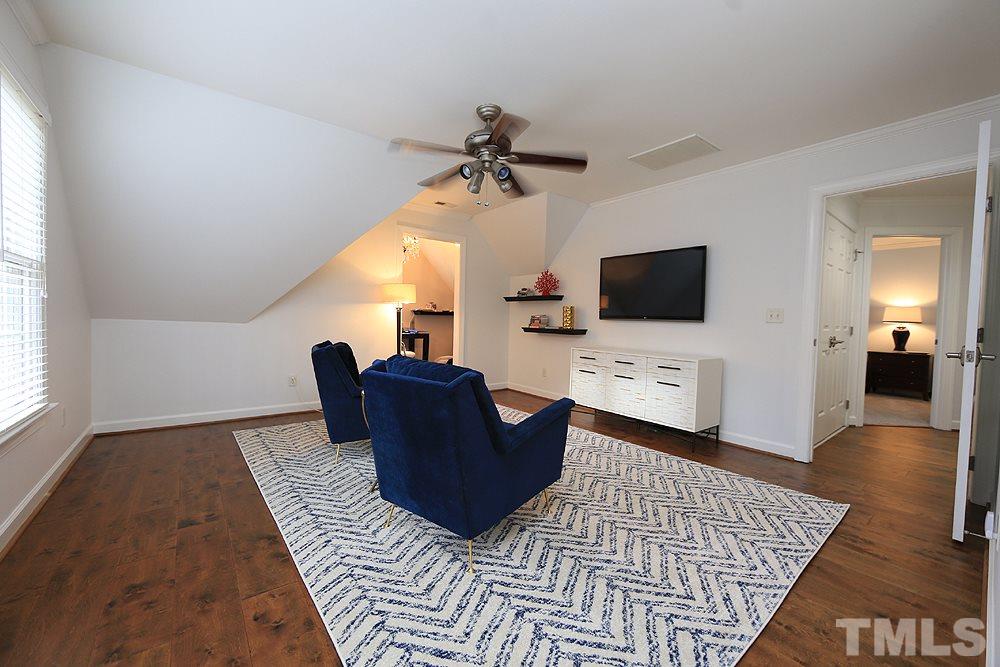 5208 Strathmore Drive Raleigh, NC 27613 - Photo 23 of 30 Hardwoods, Ceiling Fan