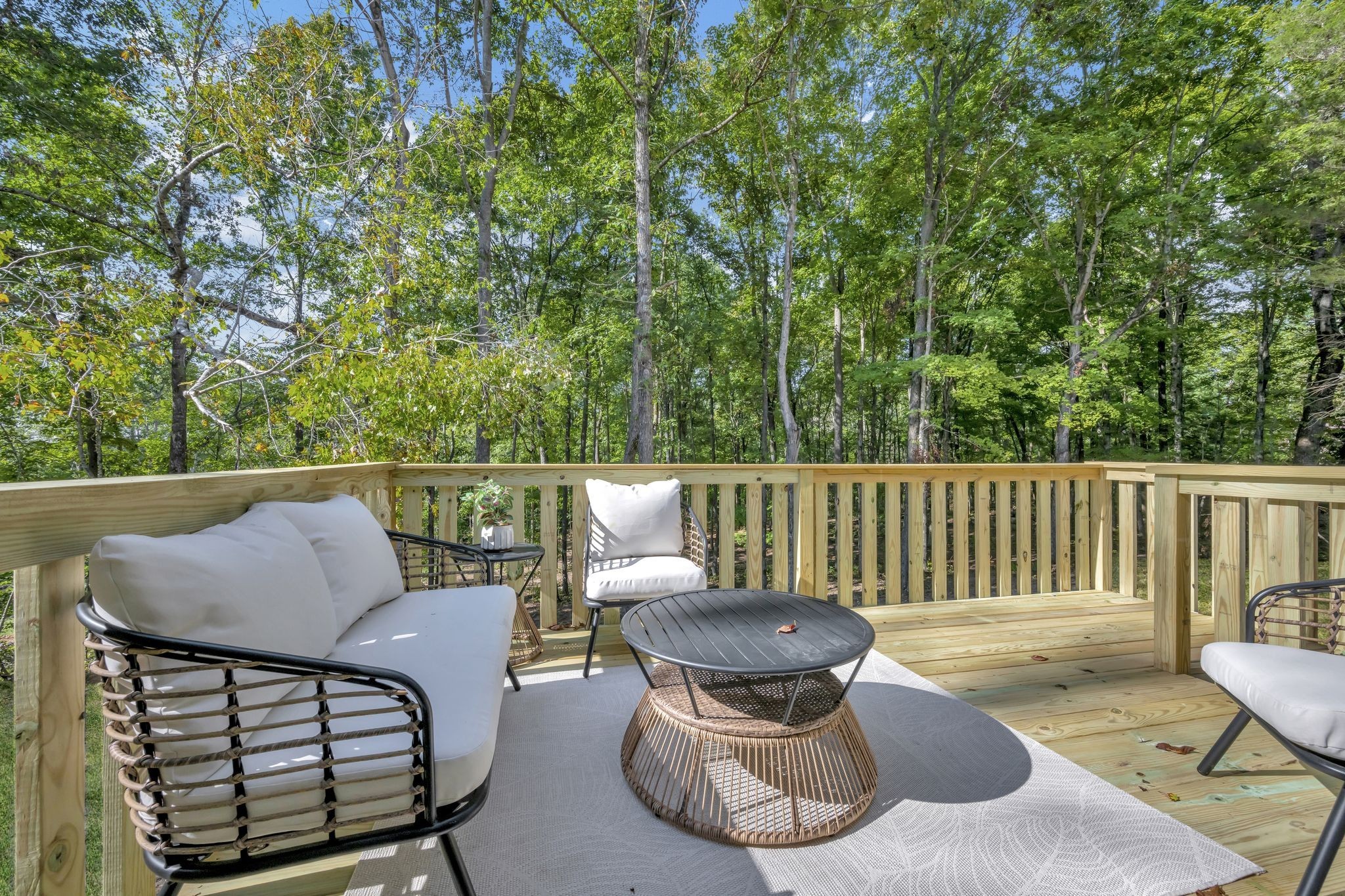 1514 East Piney Road Dickson, TN 37055 - Photo 25 of 29 a view of a chair in wooden deck