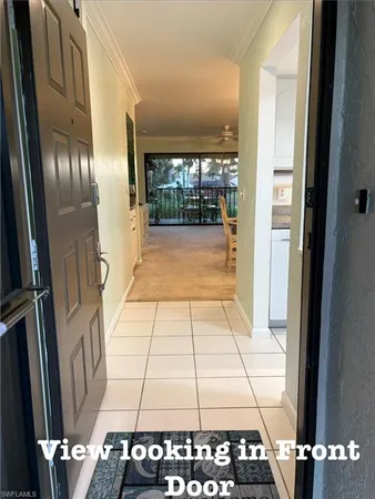 a view of a entryway