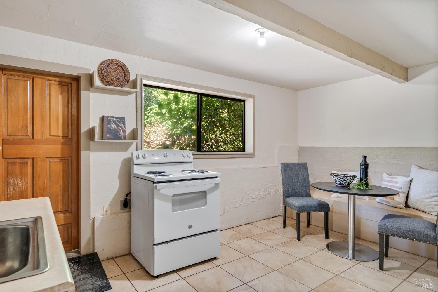 805 Wagnon Road Sebastopol, CA 95472 - Photo 40 of 56 a kitchen with a stove a sink and a refrigerator