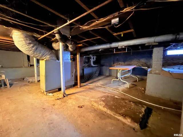 a view of a backyard of a room