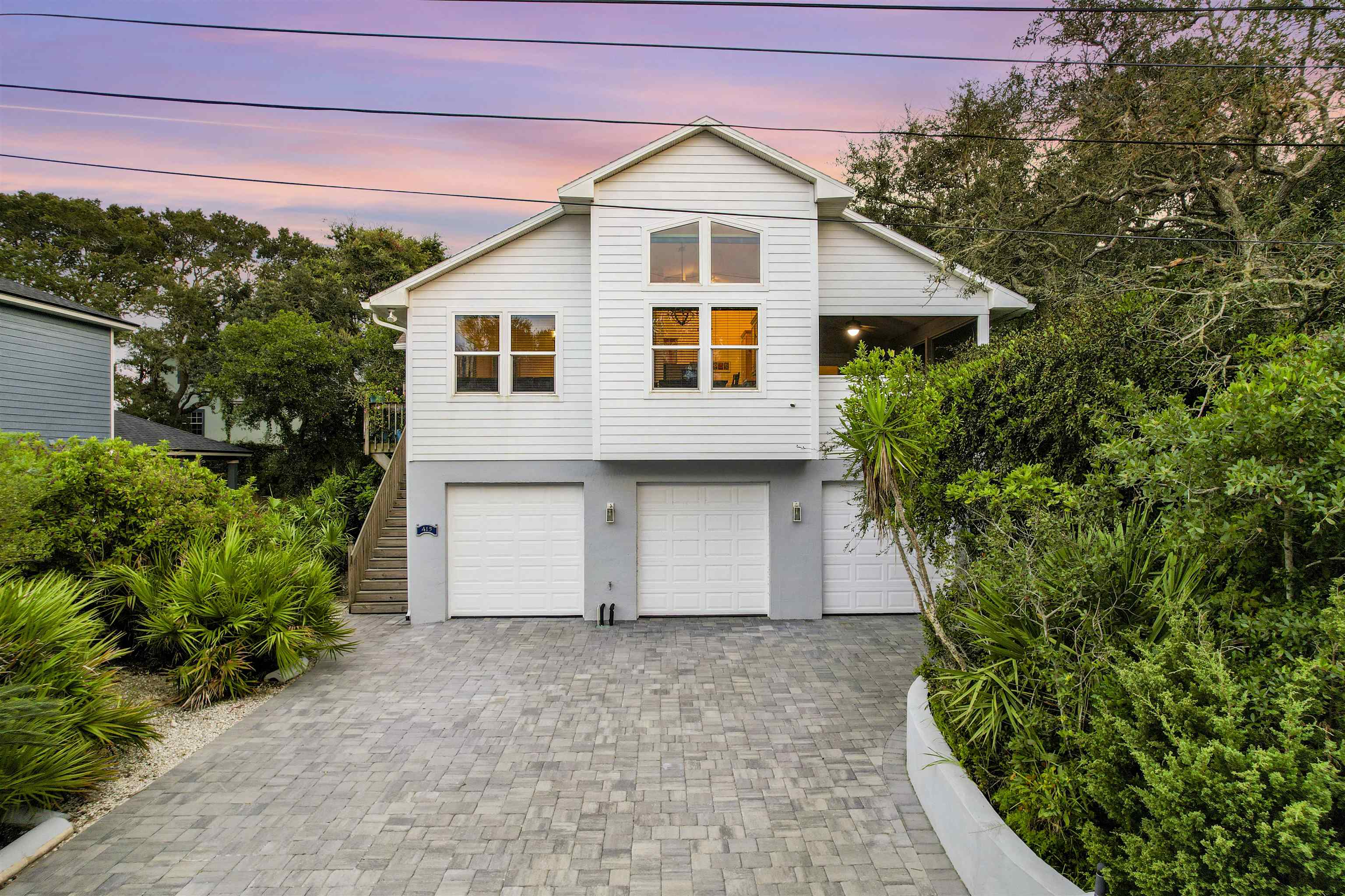 415 Fifteenth Street St. Augustine, FL 32084 - Photo 1 of 41 a view of a house with a yard