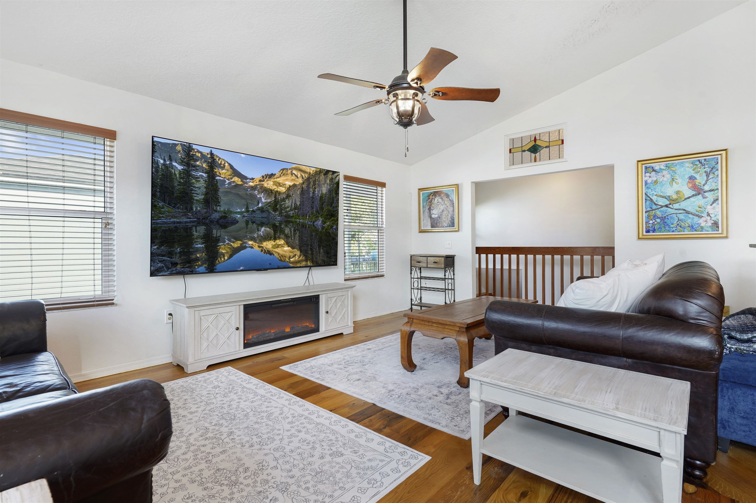 415 Fifteenth Street St. Augustine, FL 32084 - Photo 10 of 41 a living room with furniture and a flat screen tv