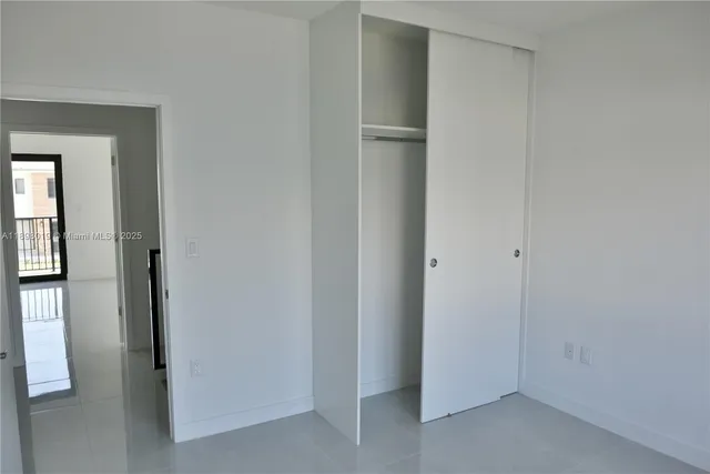 a view of empty room