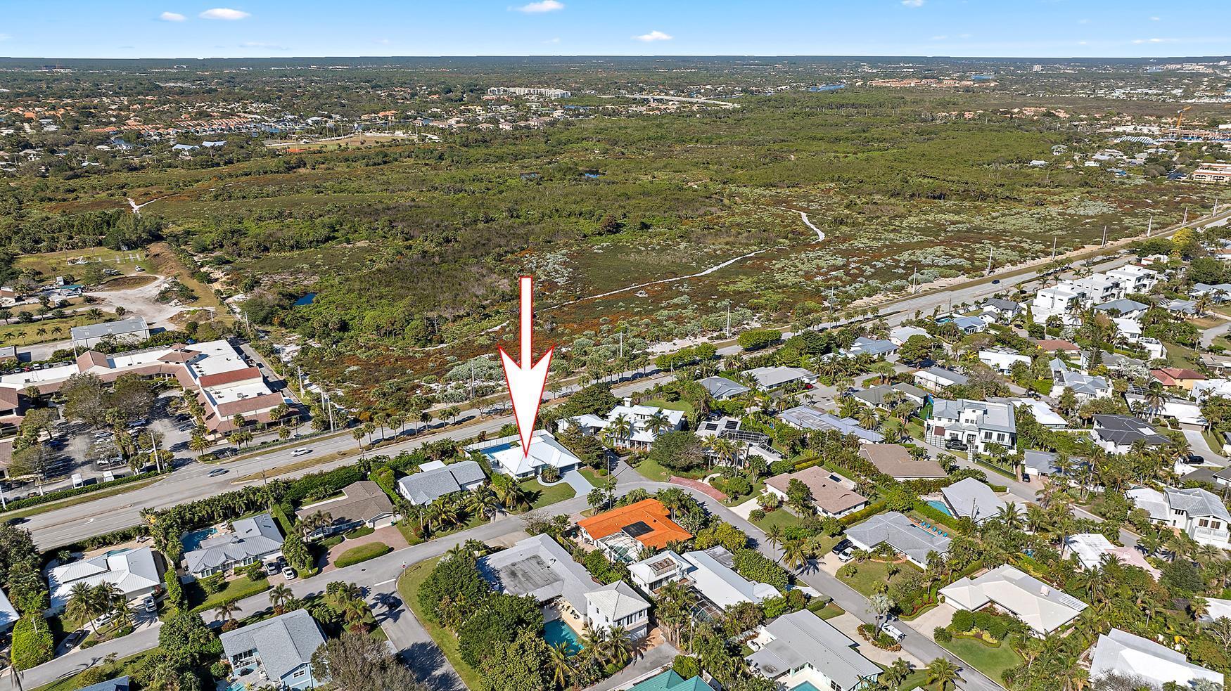 491 Sunset Way Juno Beach, FL 33408 - Photo 49 of 50 a view of city and ocean