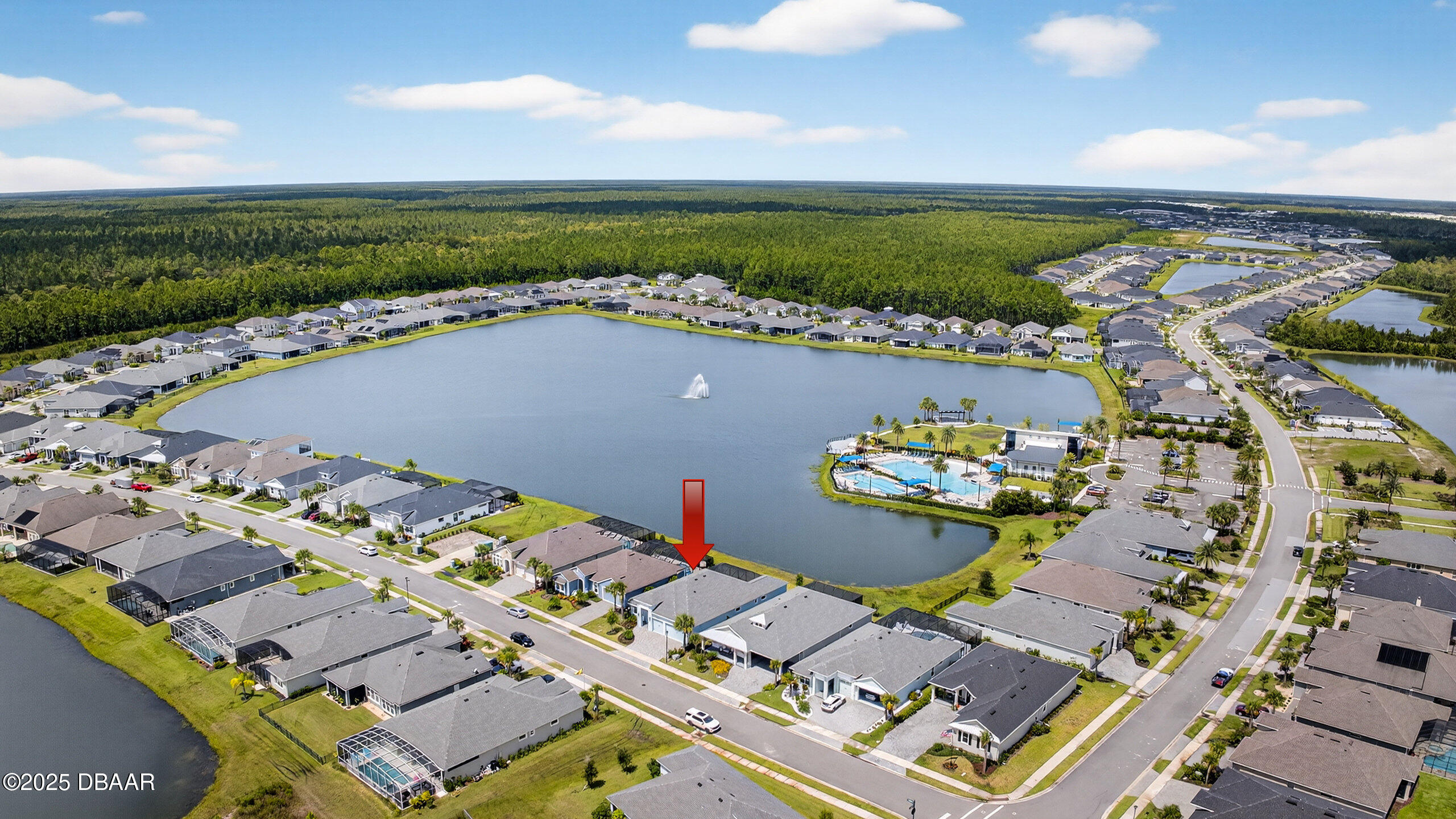 212 Fuchsia Street Daytona Beach, FL 32124 - Photo 3 of 54 an aerial view of a house with outdoor space