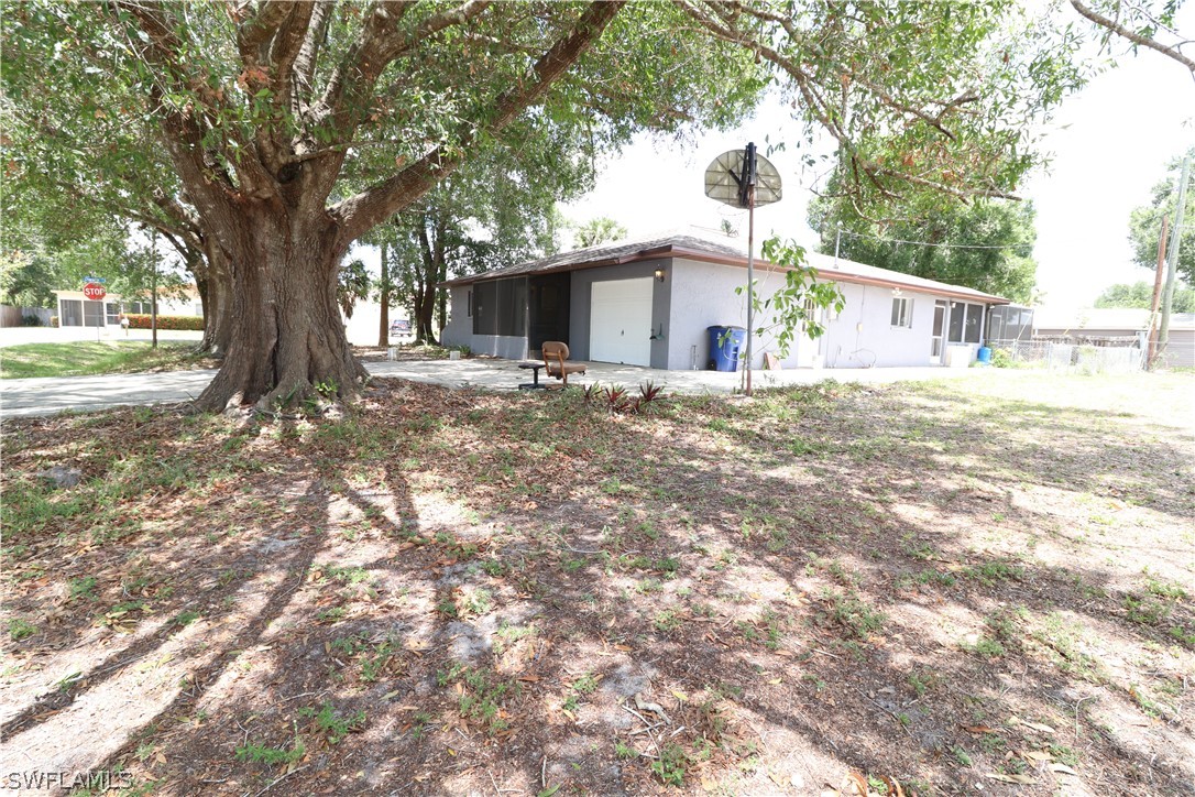 2102 Hibiscus Road Fort Myers, FL 33905 - Photo 2 of 23 a big tree in middle of the garden