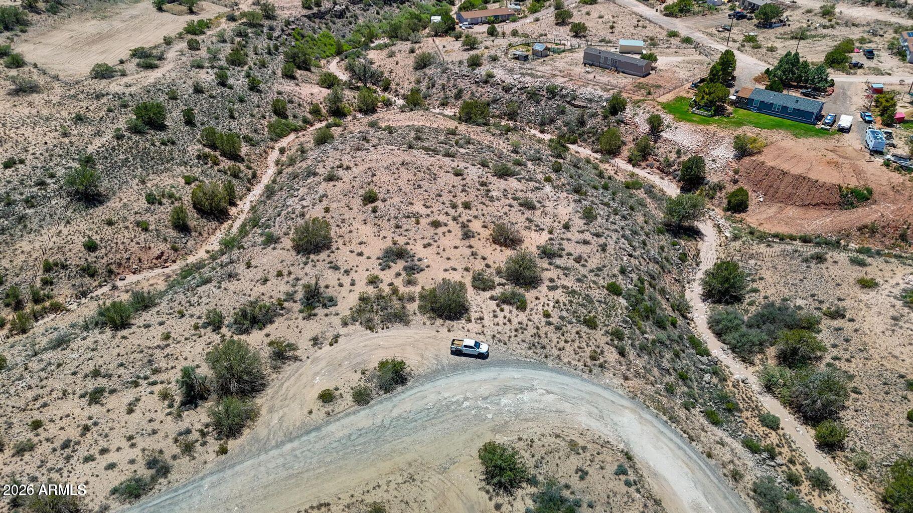 0 East Millenium Way Rimrock, AZ 86335 - Photo 16 of 18 an aerial view of a house with a yard