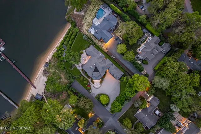 a table and chairs sitting in the garden