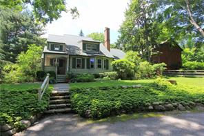 15 Lower Trinity Pass Road Pound Ridge, NY 10576 - Photo 1 of 1 a front view of a house with a yard