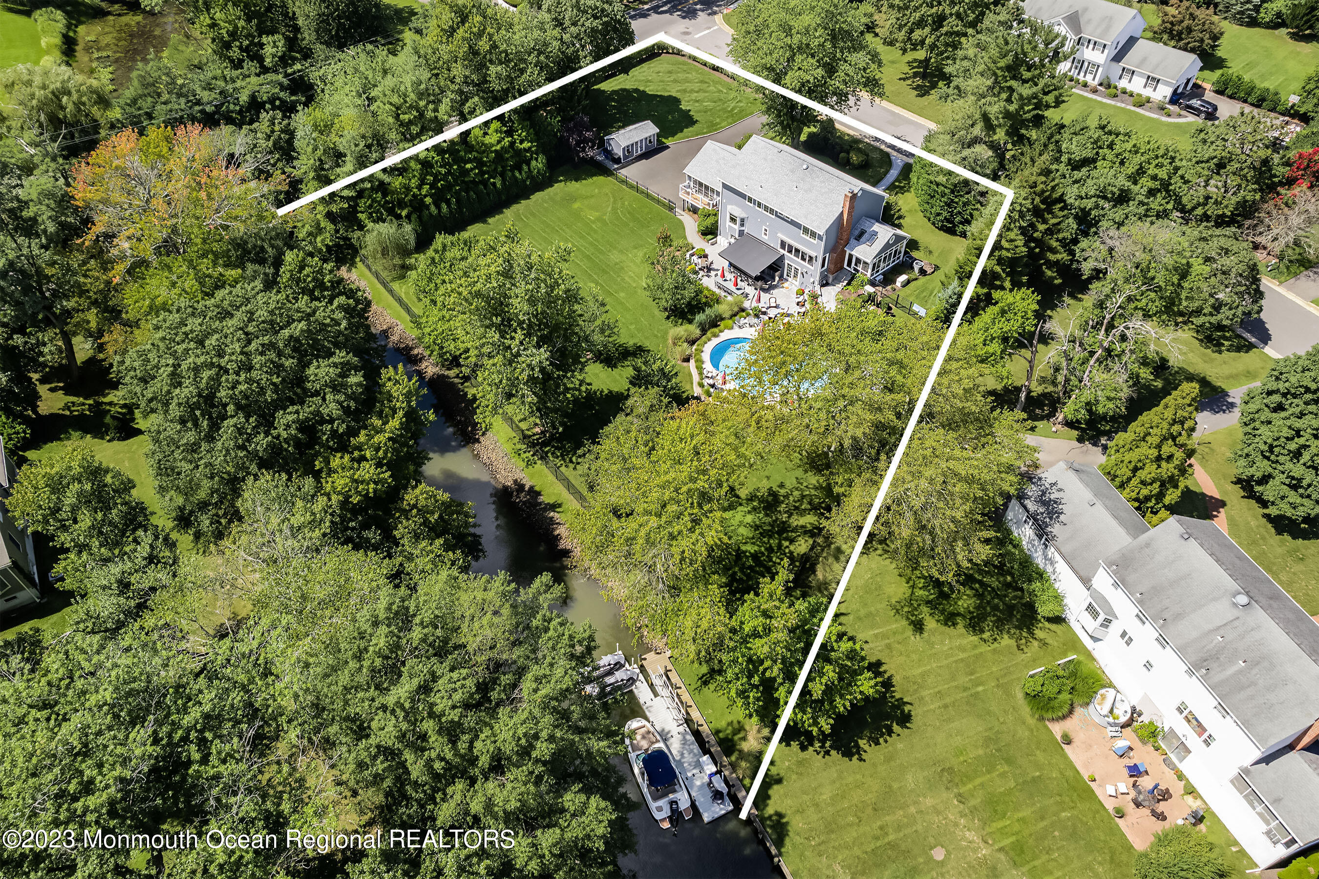 5 Pirates Cove Road Little Silver, NJ 07739 - Photo 62 of 71 55-Rear Right 1