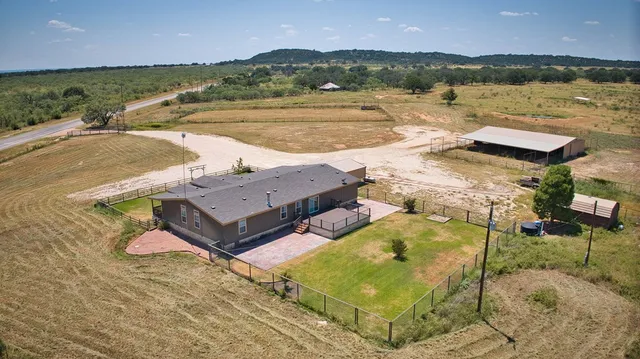 a view of a lake with a mountain