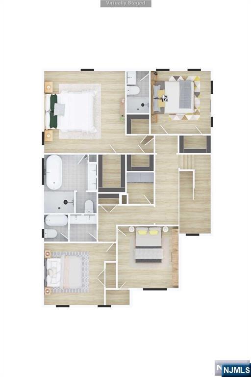 75 Mazur Place Hawthorne, NJ 07506 - Photo 8 of 9 a picture of a floor plan