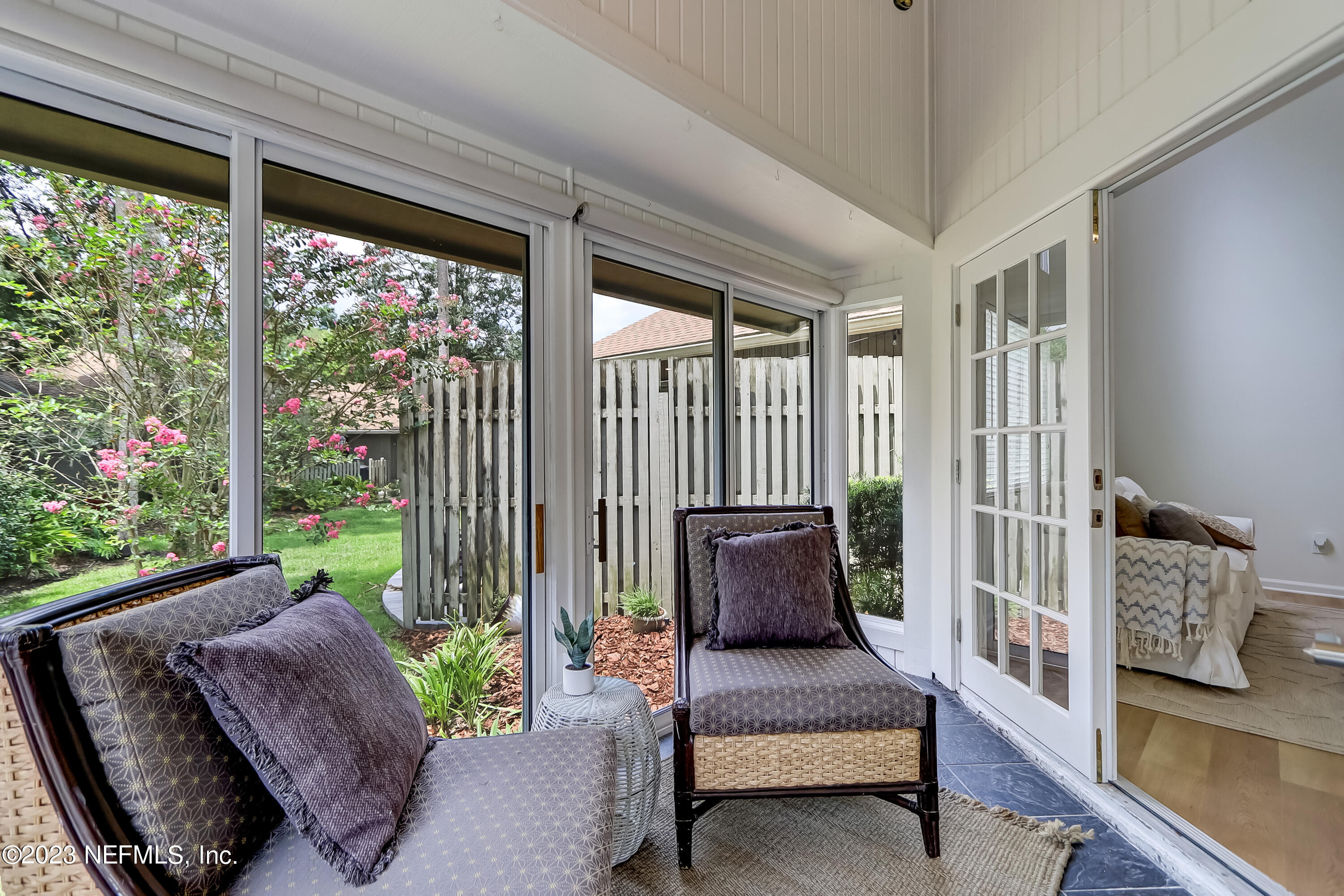 41 Turtleback Trail Ponte Vedra Beach, FL 32082 - Photo 34 of 41 a outdoor living space with furniture and a garden