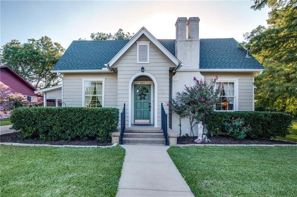 503 Fulton Street Denton, TX 76201 - Photo 1 of 1 a front view of a house with a yard