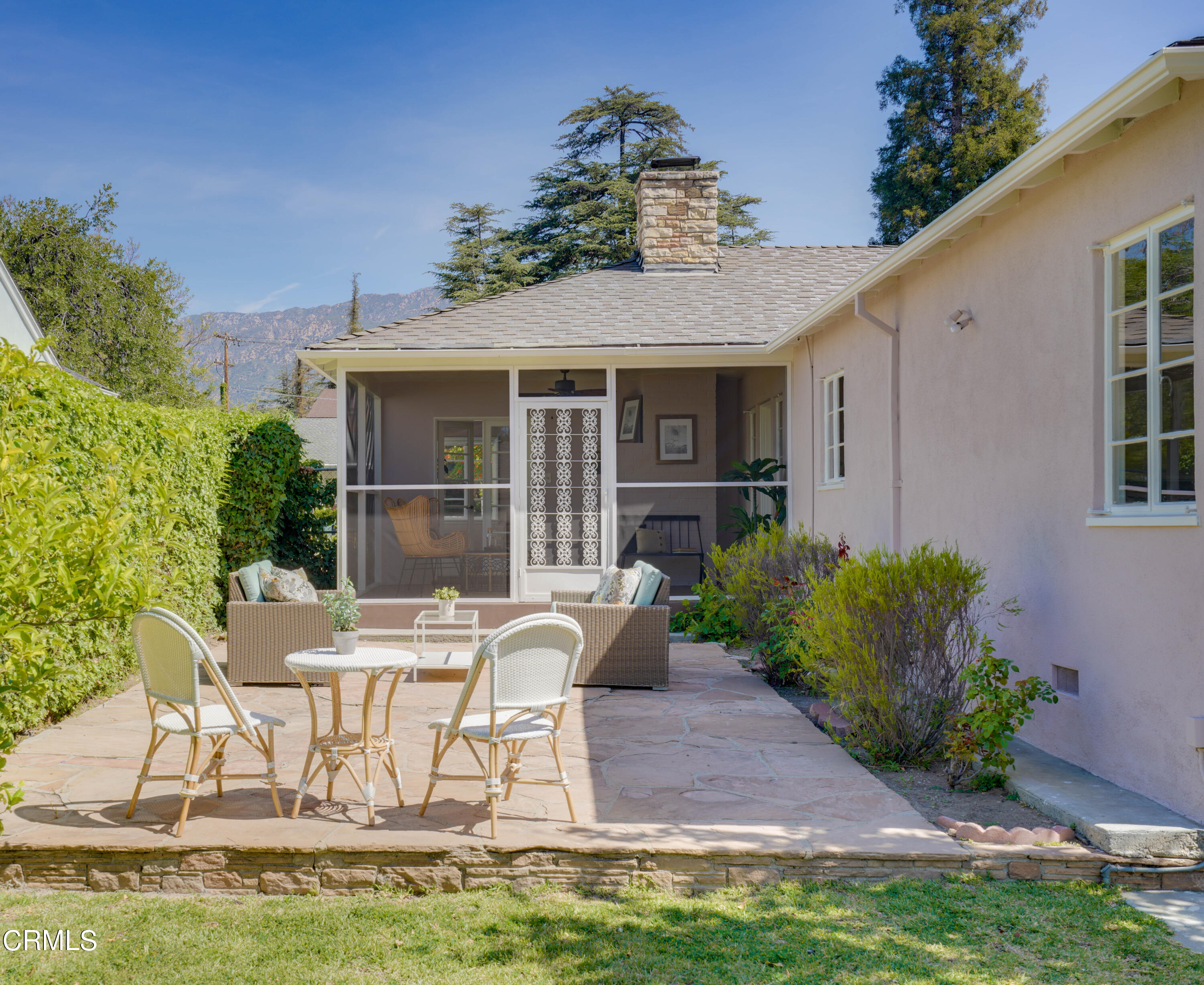 2540 Lambert Drive Pasadena, CA 91107 - Photo 26 of 30 a view of a house with backyard porch and sitting area