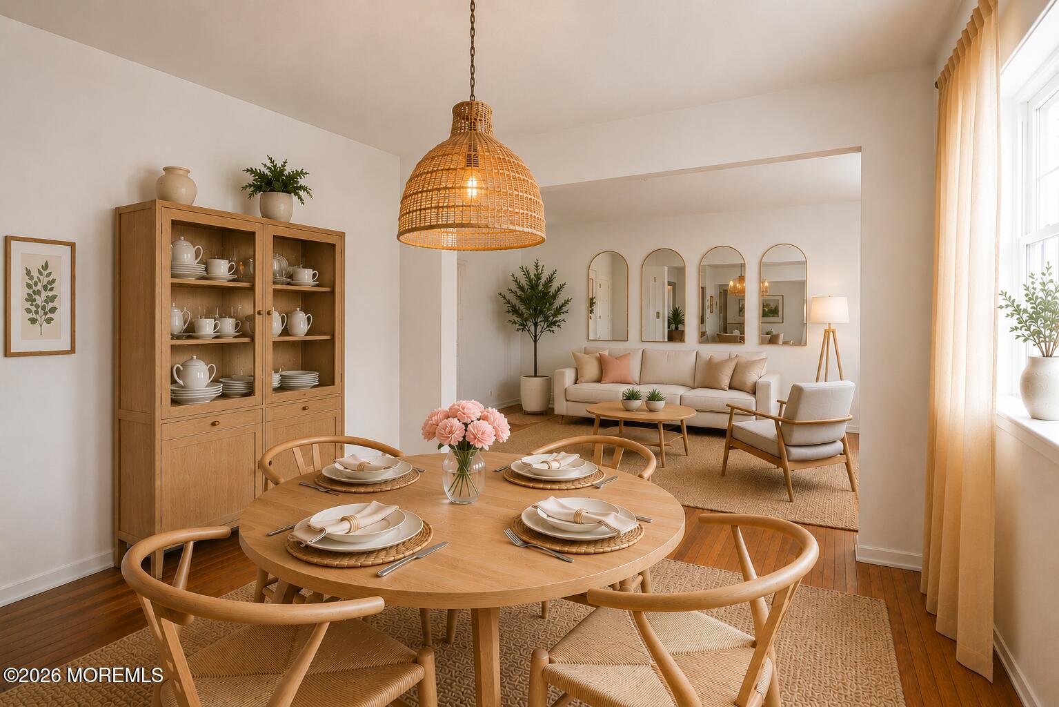4 Middlesex Road Matawan, NJ 07747 - Photo 5 of 42 STAGED DINING ROOM